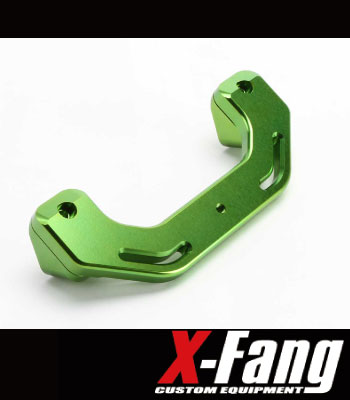 X-Fang ビレットサイドアシストグリップ type L SPカラーライムグリーン［後期型］