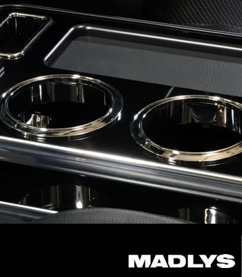 MADLYS センターテーブルver3フロント用 ピアノブラック サムネイル3
