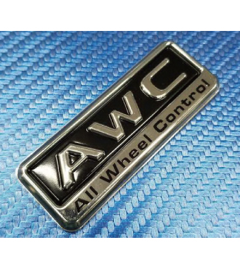 三菱車輸出仕様AWCエンブレム