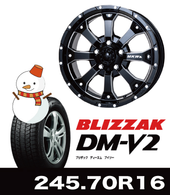4インチUP車向け MK-46ML+&DM-V2 245サイズセット 4インチUP車向け MK-46ML+&DM-V2 245サイズセット